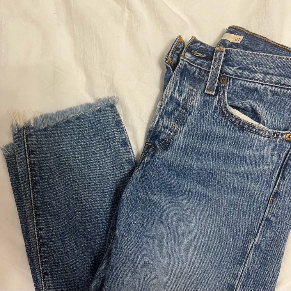 Levi’s Wedgie straight leg jeans